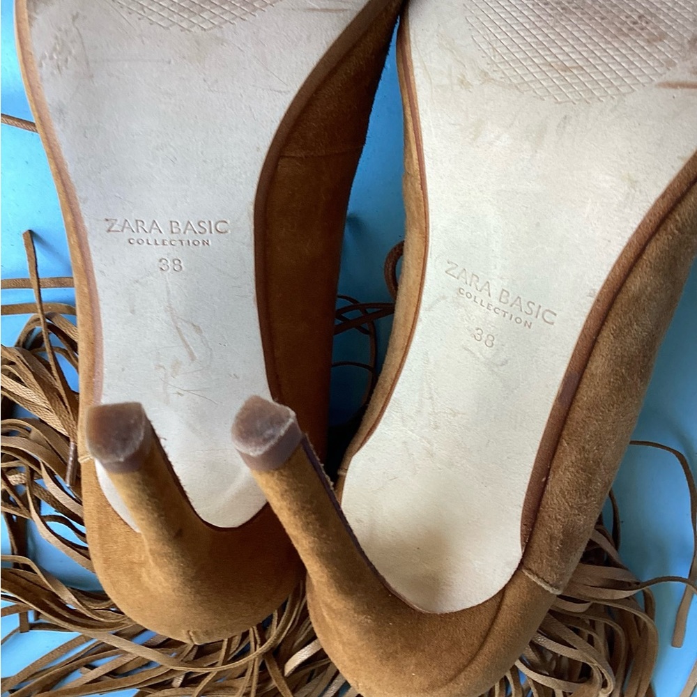 ZARA tassel heels - Picture 3 of 6